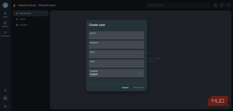 ایجاد کاربران برای همکاری