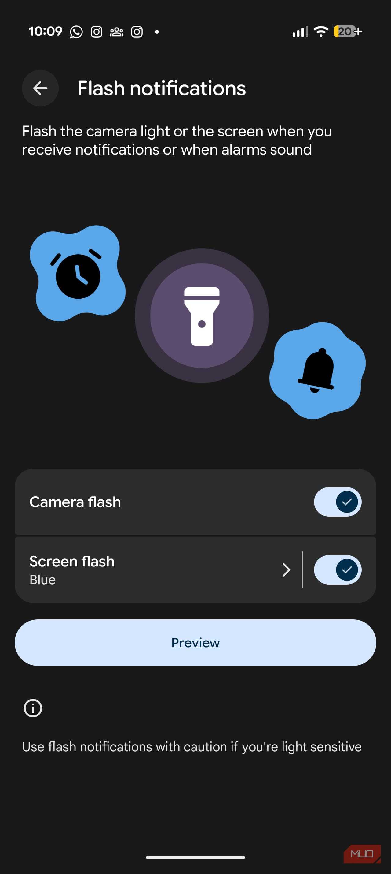 روشن شدن اعلان‌های چشمک‌زن در گوگل پیکسل 10 پرو
