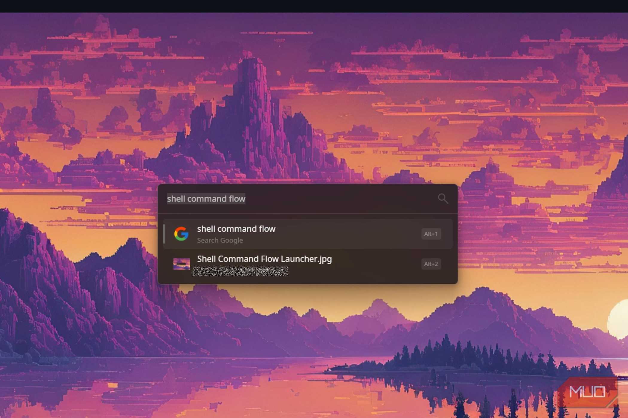 کشیدن و رها کردن عکس در Flow Launcher