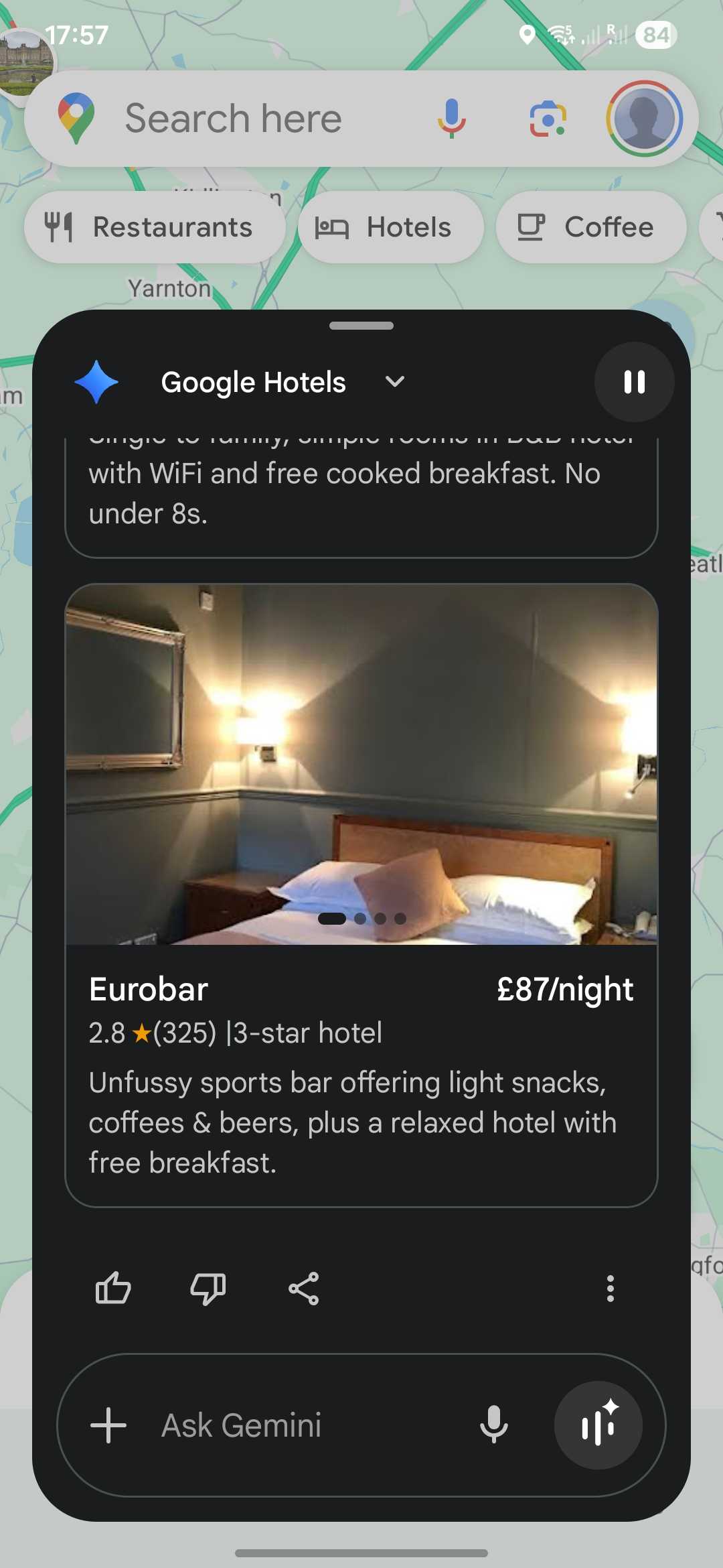 پیشنهادات اقامت جیمینی