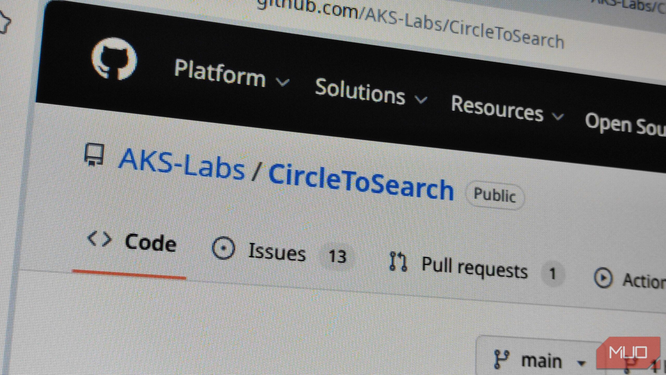 مخزن گیت‌هاب برنامه CircleToSearch