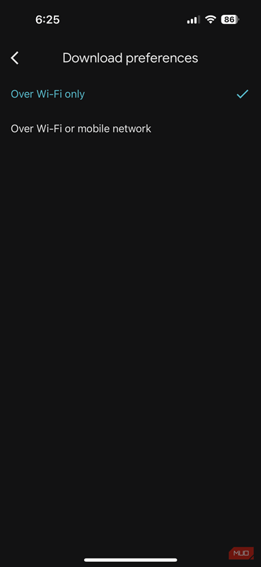 تنظیمات دانلود Google Maps