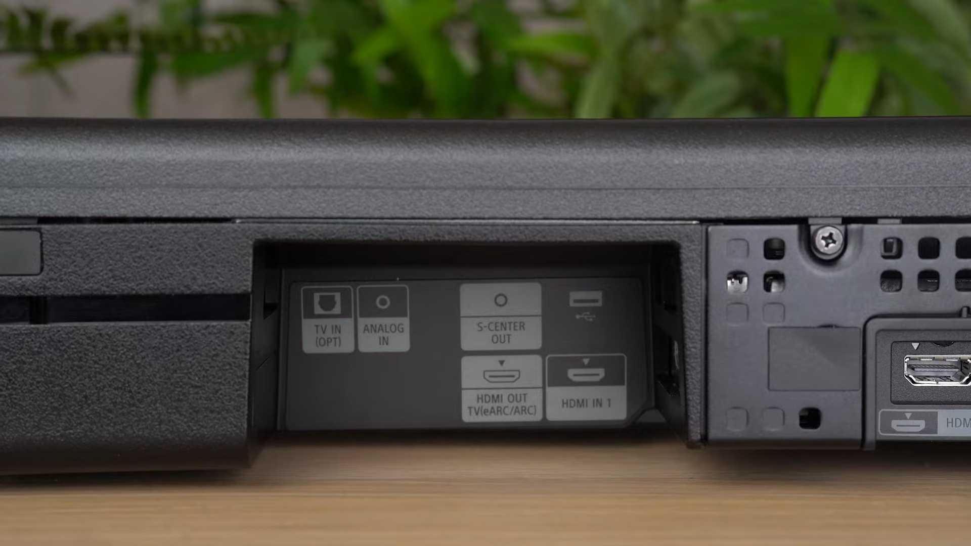 یک ساندبار سونی با تمام پورت‌ها از جمله HDMI eARC