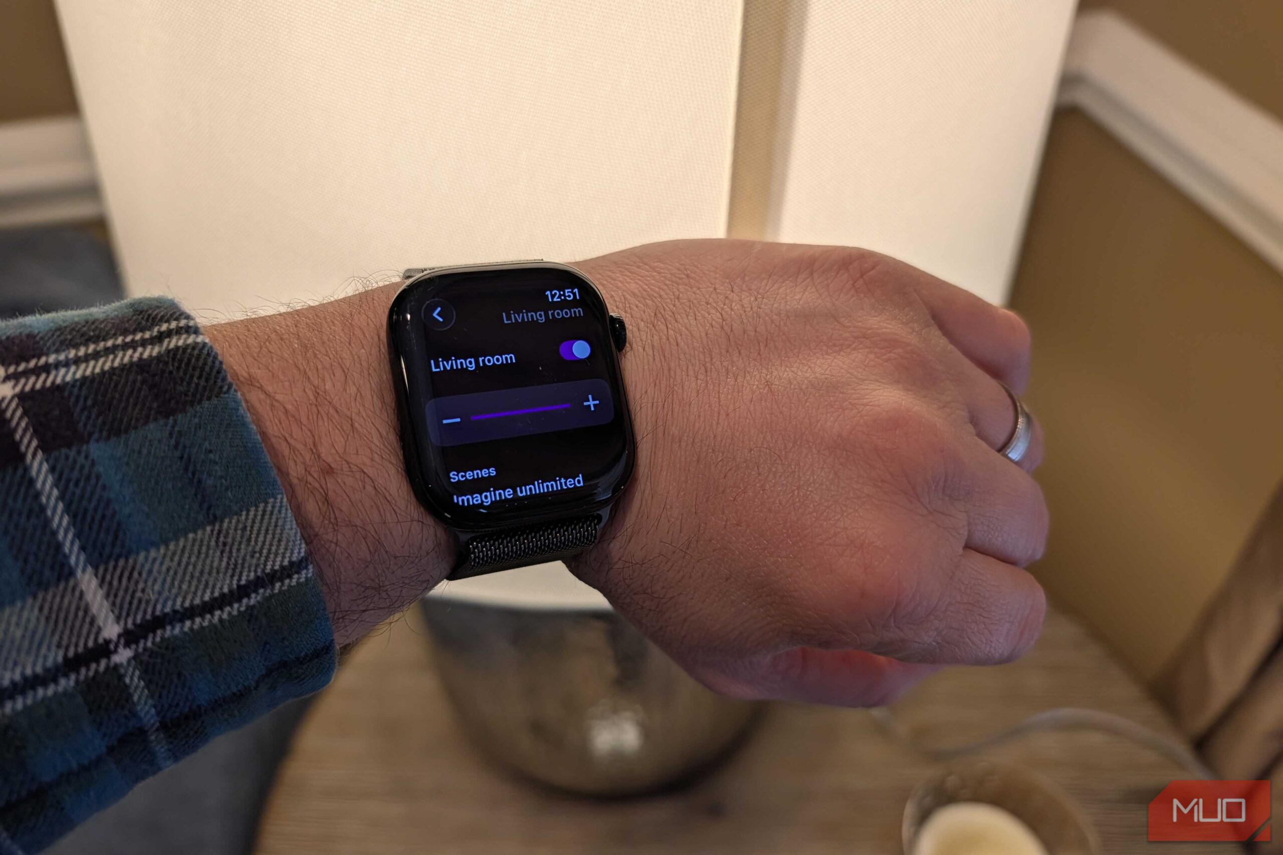 کنترل Hue بر روی Apple Watch