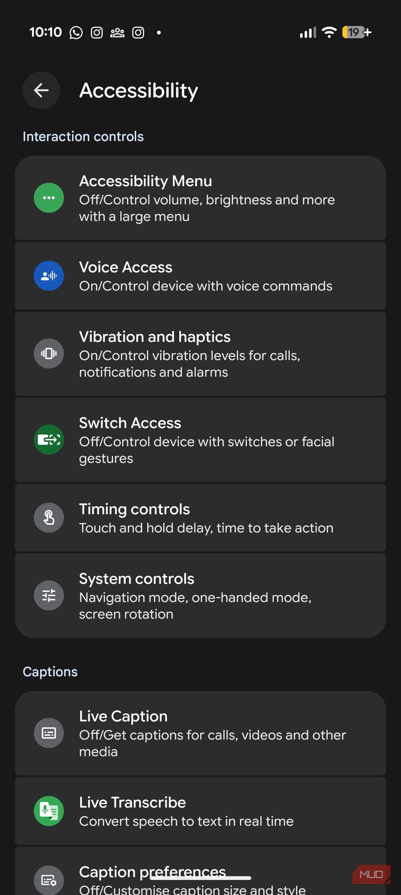کنترل‌های تعامل باز شده در گوگل پیکسل 10 پرو