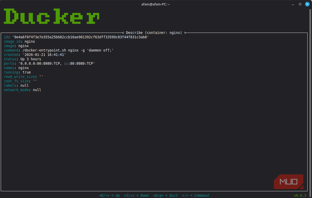بررسی یک کانتینر Ducker