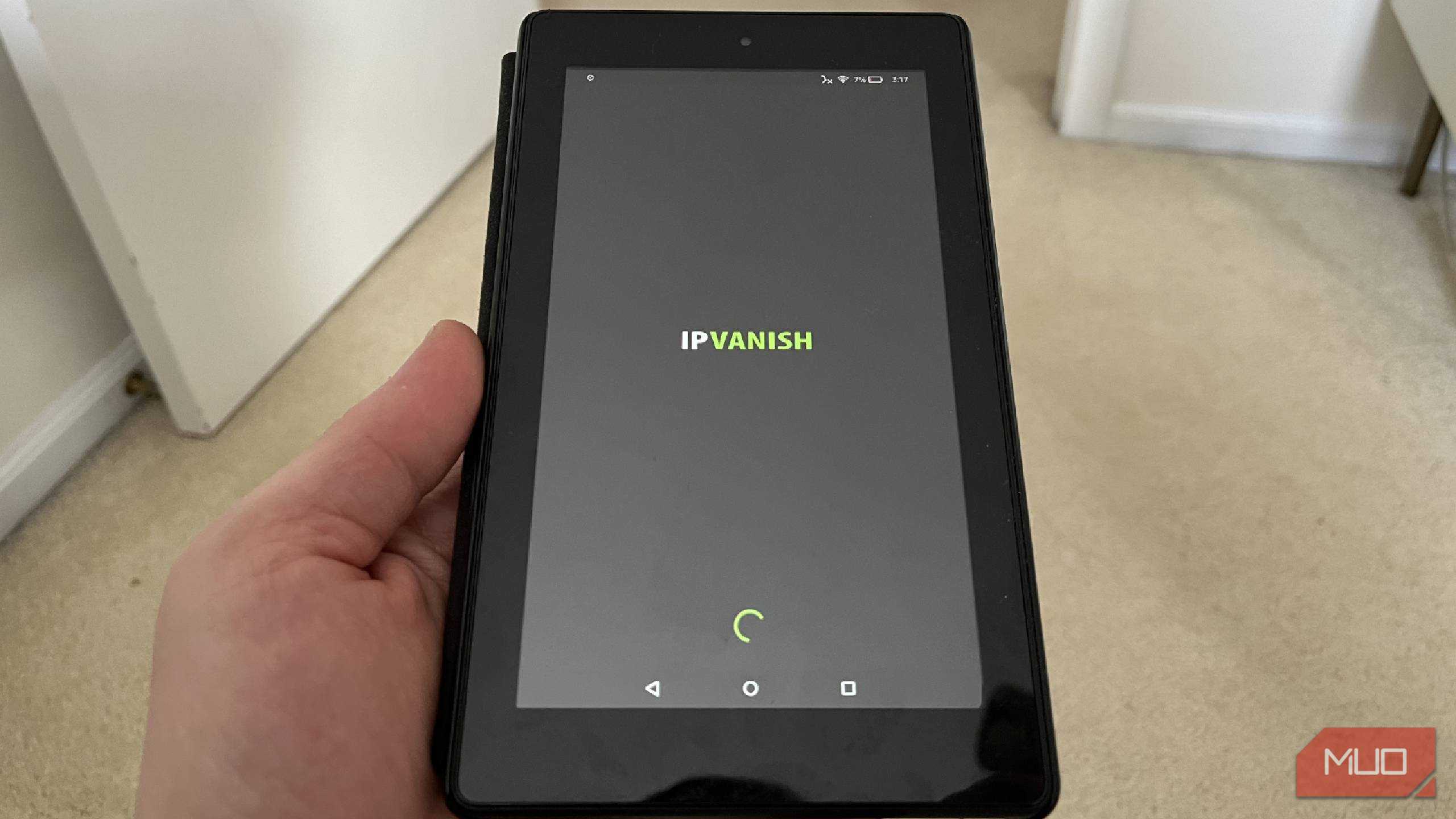 IPVanish روی کیندل