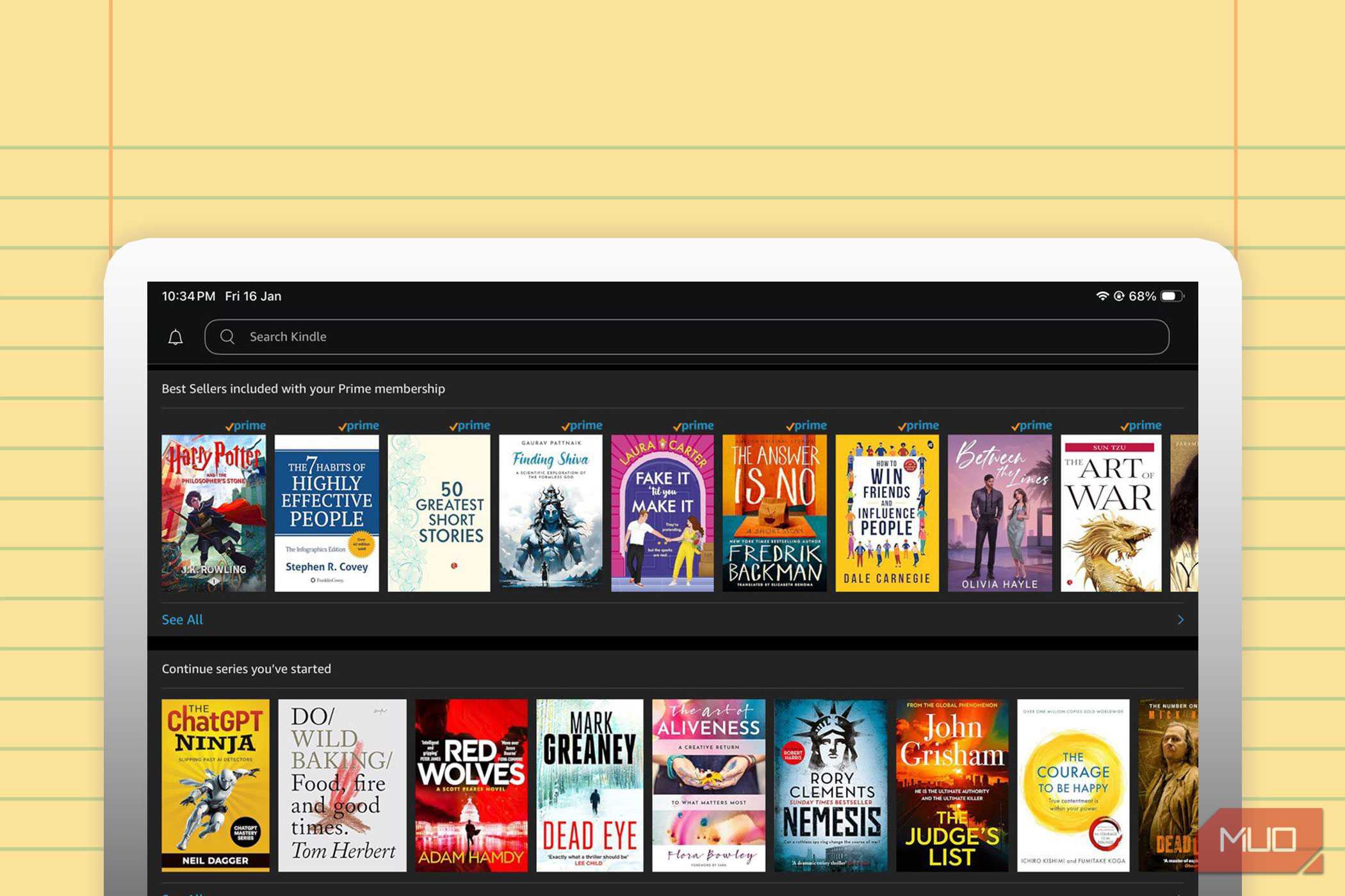 استفادههای کیندل فراتر از خواندن کتابها.