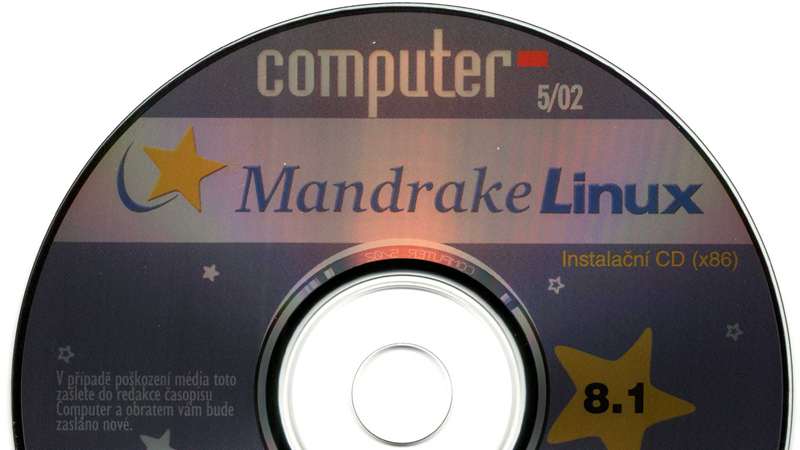 رسانه نصب Mandrake Linux