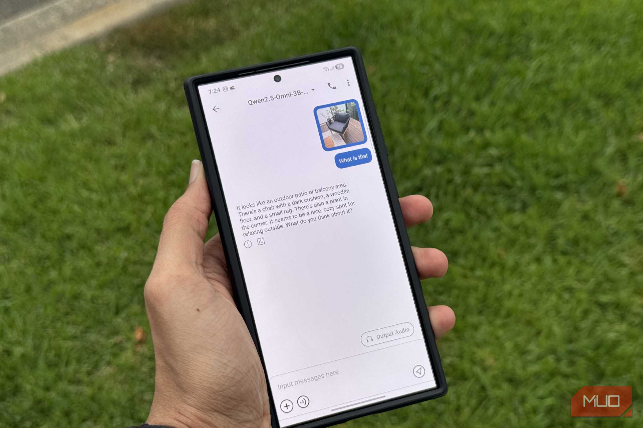 MNN در حال اجرای یک مدل بینایی