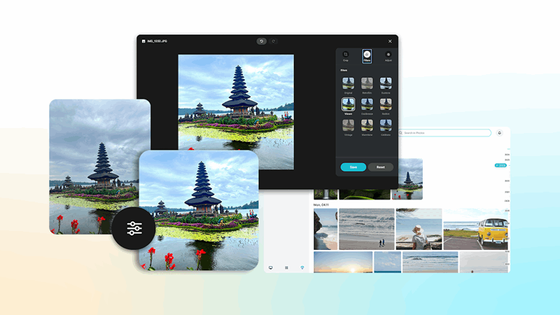 ویرایش عکس‌های pCloud