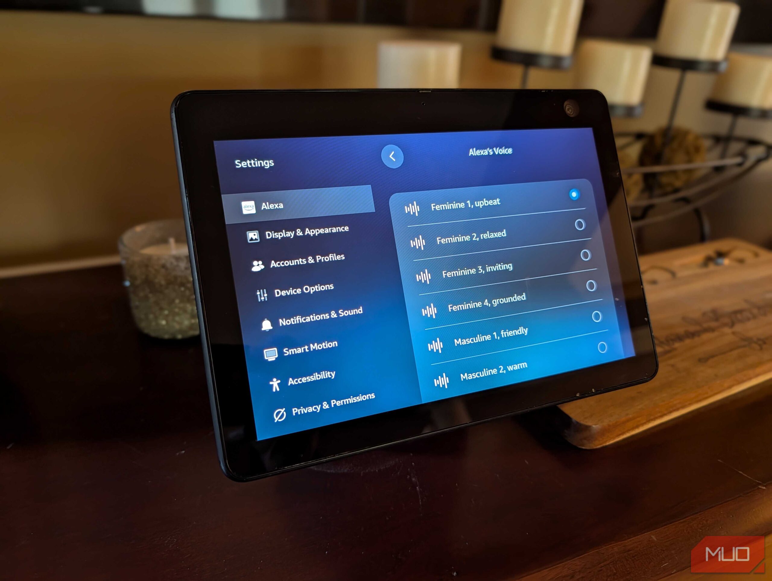 الکسا پلاس انتخاب صدا