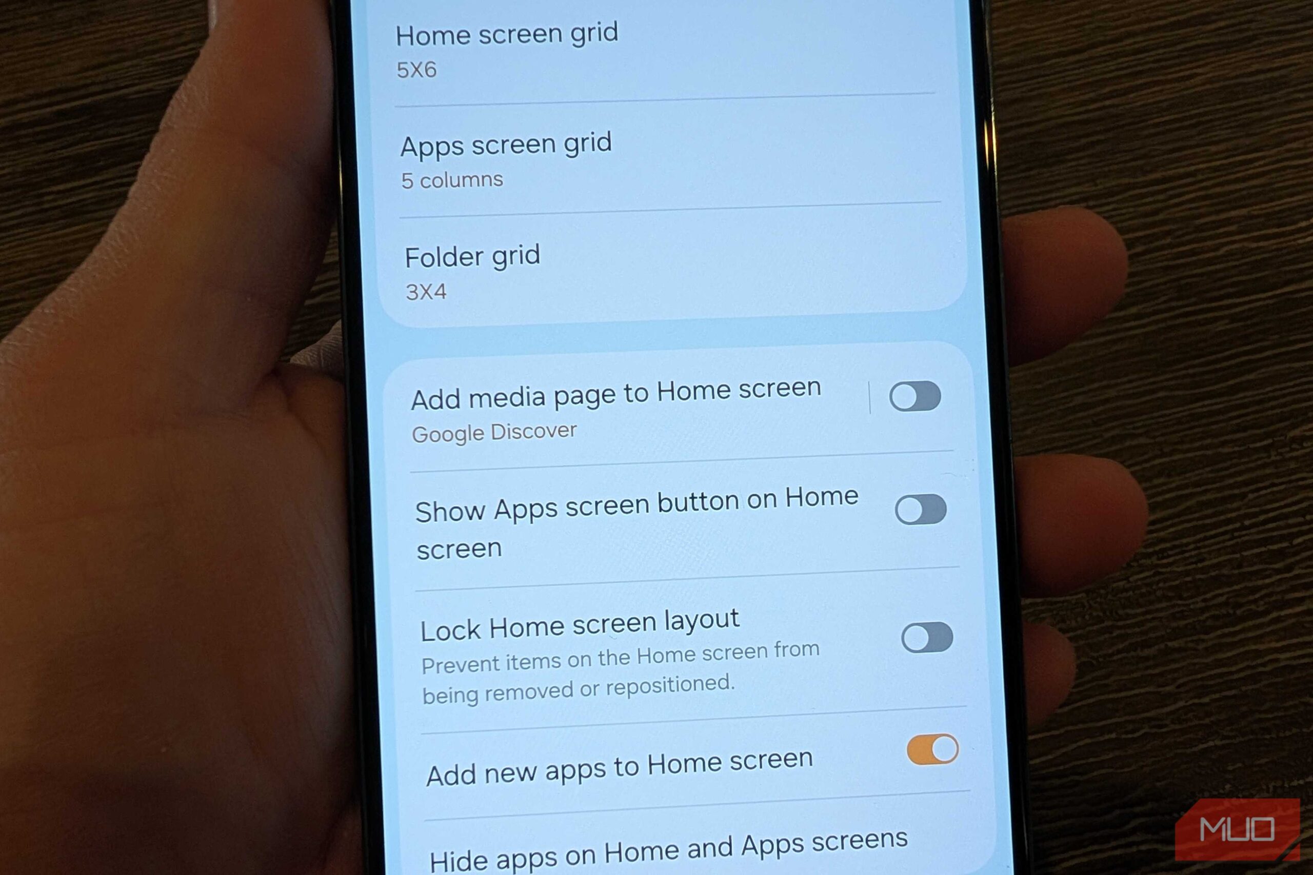 تغییر وضعیت فید صفحه‌خانه سامسونگ