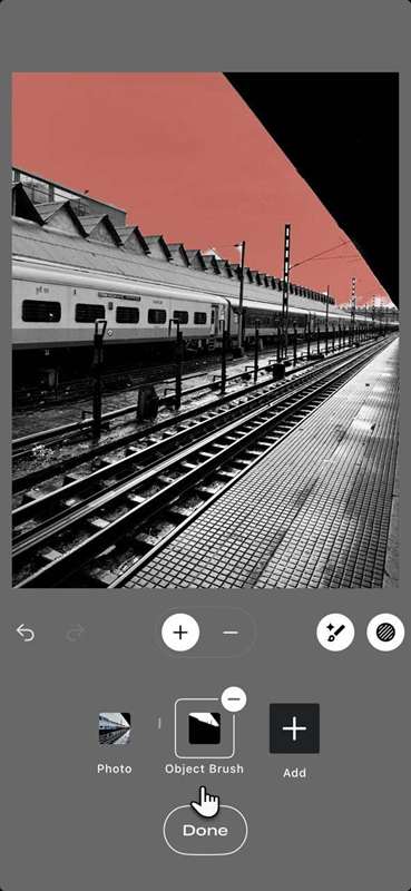 ابزار براش شیء اسنپ‌سید
