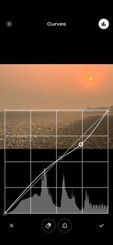 تنظیم منحنی‌ها در اسنپ‌سید