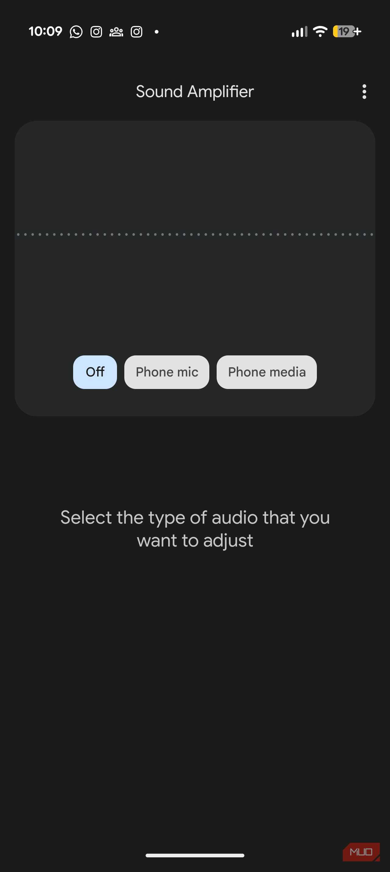 گزینه‌های تقویت‌کننده صدا در گوگل پیکسل 10 پرو