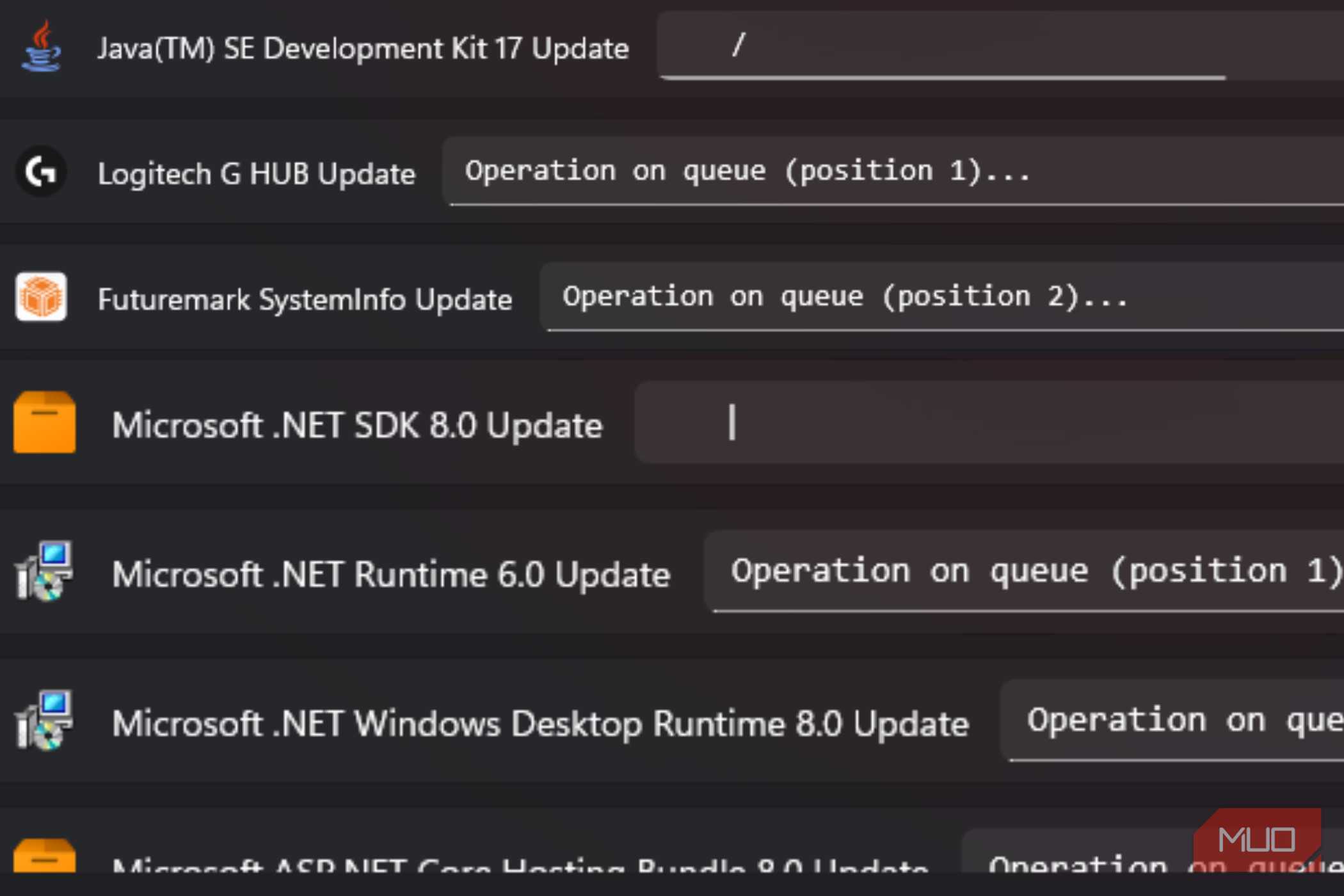 به‌روزرسانی‌های WinGetUI