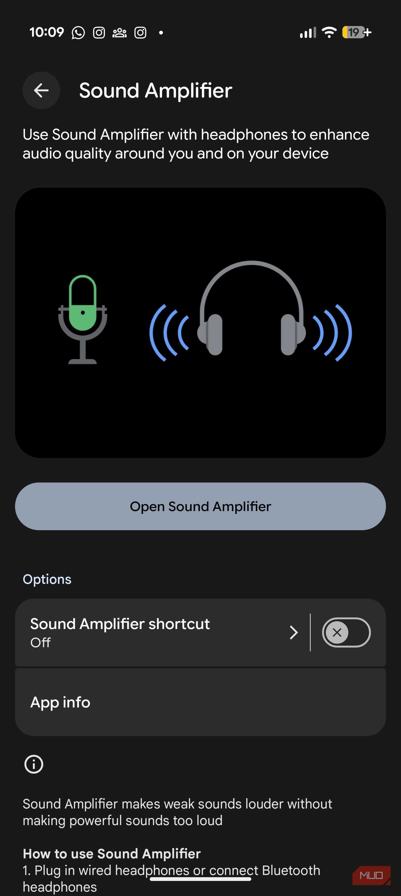 استفاده از تقویت‌کننده صدا در گوگل پیکسل 10 پرو