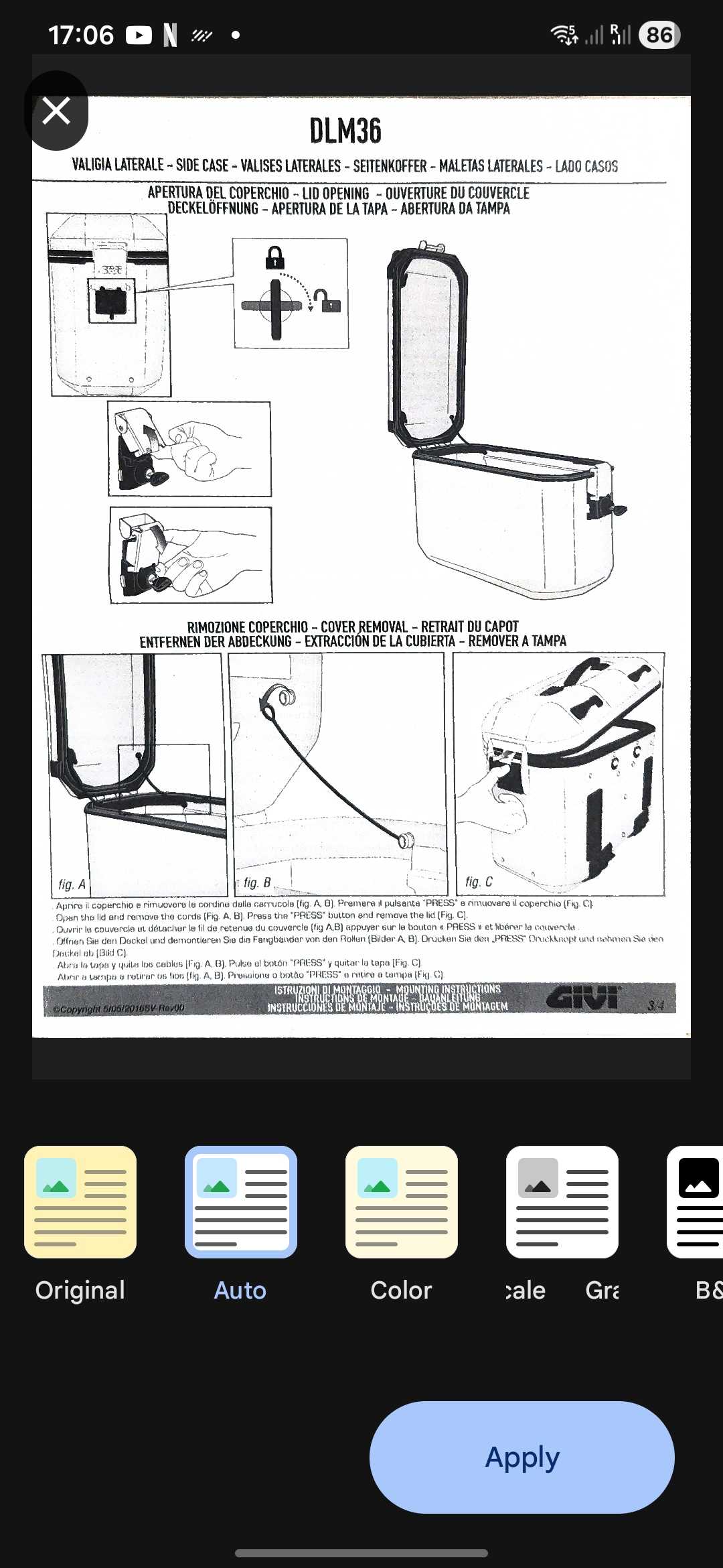 استفاده از اسکنر در Google Docs 4