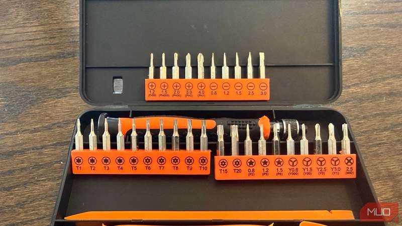 سرپیچ‌های تورکس مختلف