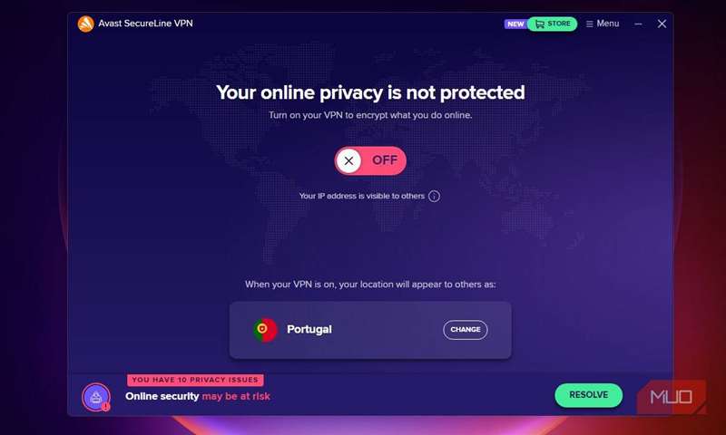 اتصال VPN با Secureline VPN