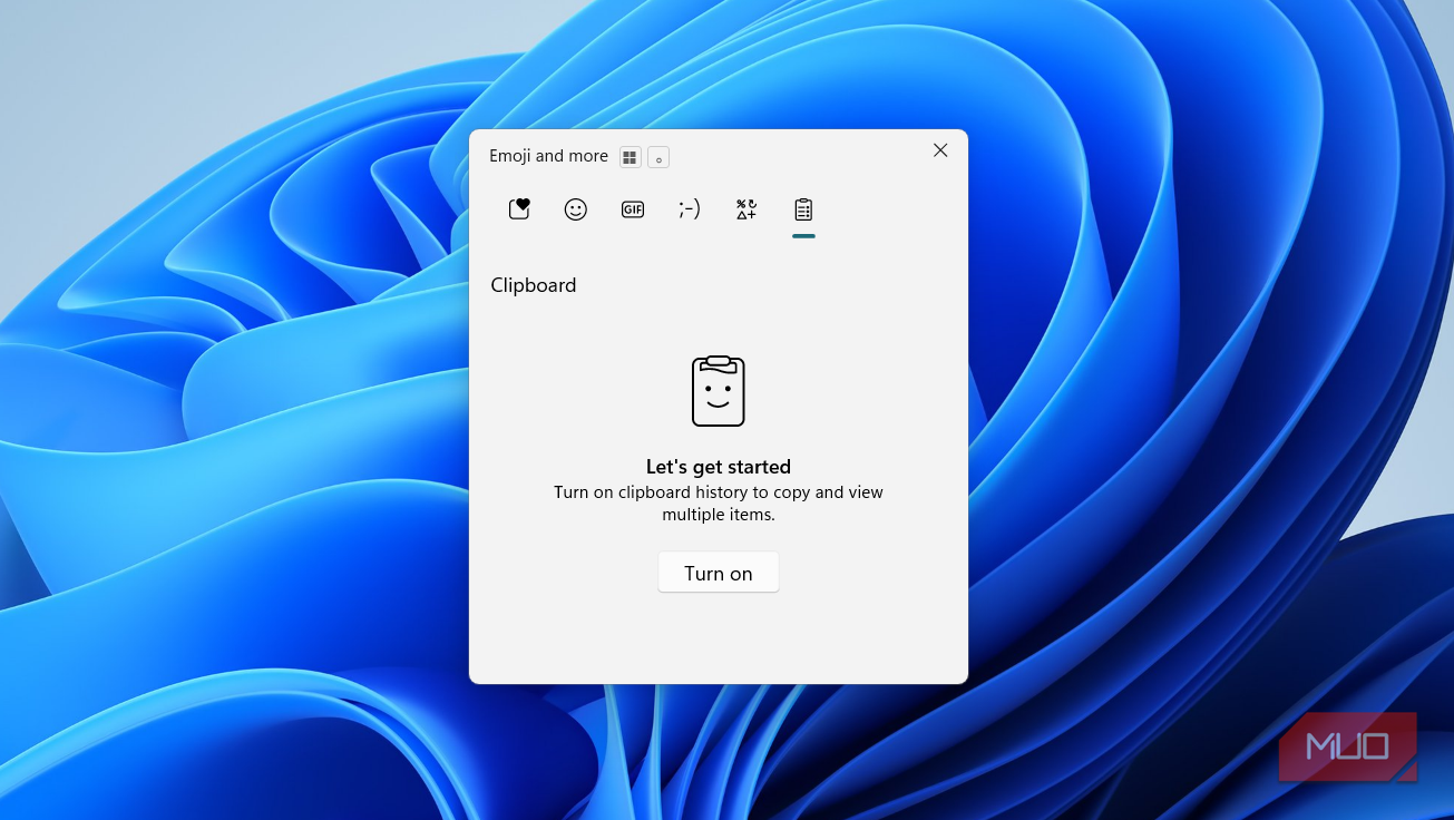 پیشنمایش کلیپ‌بورد ویندوز روی دسکتاپ