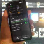 رابط کاربری Spotify Connect در گوشی هوشمند