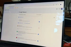 Google Takeout در مک — دانلود تمام داده‌های گوگل