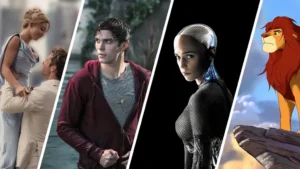 تصویر شاخص مقاله ترکیبی از صحنه‌های فیلم‌های Anyone But You، Warm Bodies، Ex Machina و The Lion King