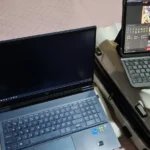 صفحه نمایش آی‌پد با اپلیکیشن Spacedesk و دسکتاپ تمدیدی ویندوز