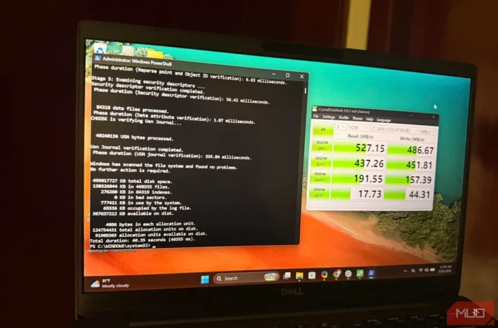 ابزار بنچمارک و دستورات ویندوز برای بررسی سلامت SSD