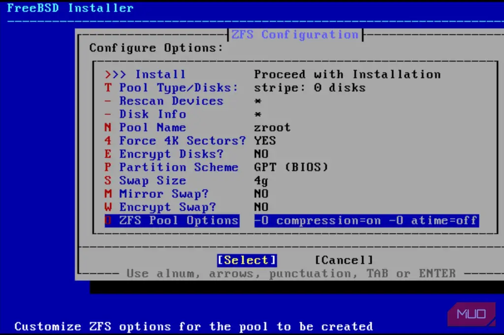 نصبکننده FreeBSD