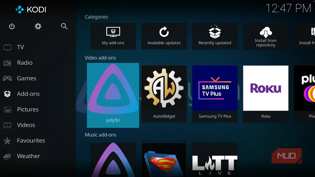 نصبجلبین روی Kodi