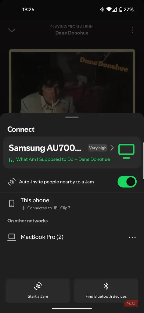 اتصال Spotify Connect به تلویزیون سامسونگ