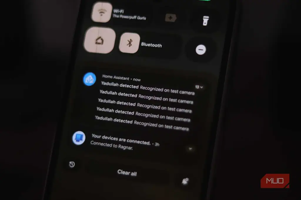 اعلانهای Home Assistant از تشخیص چهره Frigate