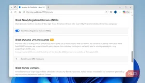 نمایش NextDNS در صفحه تنظیمات NRD