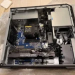 فضای داخلی HP Z6 G4 با کارت گرافیک ASUS TUF Gaming RTX 3090 نصب‌شده