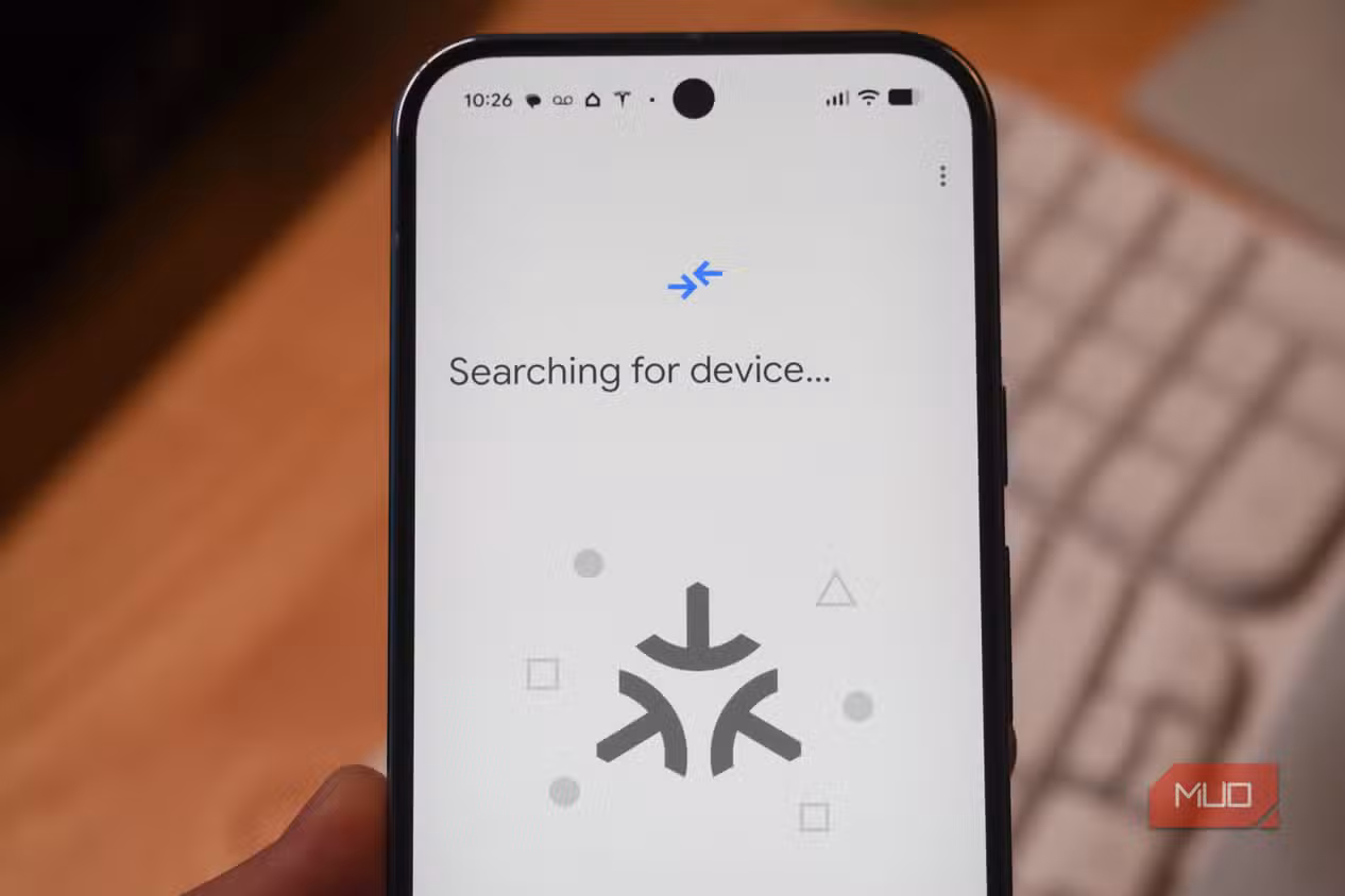 صفحه اتصال Matter در اپلیکیشن Google Home.