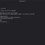 نمایی از نصب mergerfs روی Linux Mint برای ترکیب چند درایو.