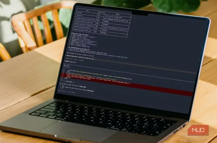 نمایی از اجرای Claude Code روی لپ‌تاپ برای کار با API و ابزارهای توسعه.