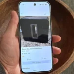 نمای صفحه یک آگهی در Facebook Marketplace برای فروش محلی کالا.