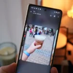 نمایی از ارسال عکس باکیفیت در Google Messages از طریق RCS.