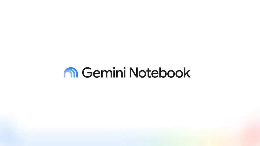 نمایی از رابط Gemini Notebook پس از تغییر نام NotebookLM.