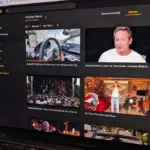 نمای چند ویدئوی YouTube روی یک سرور Plex برای توضیح کیفیت پخش و کدک AV1.