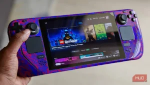 نمای صفحه اصلی Steam Deck