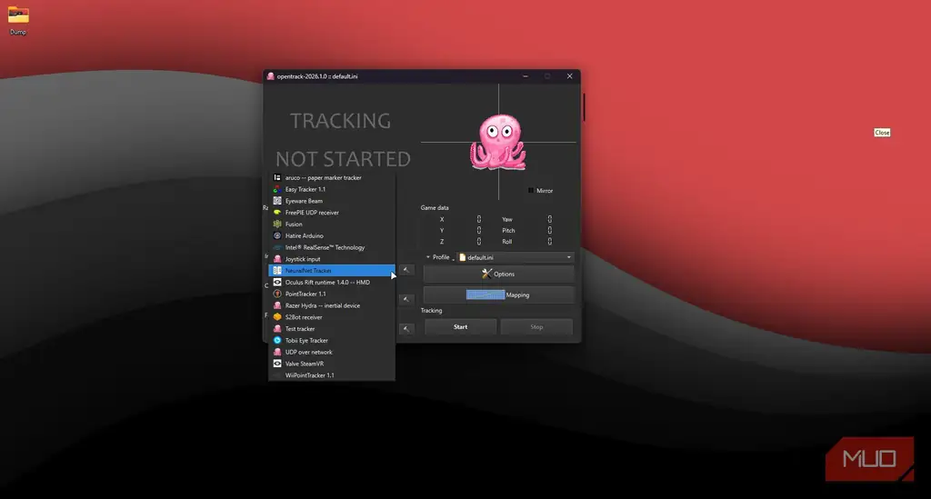 نرمافزار OpenTrack با گزینه ردیاب neuralnet.