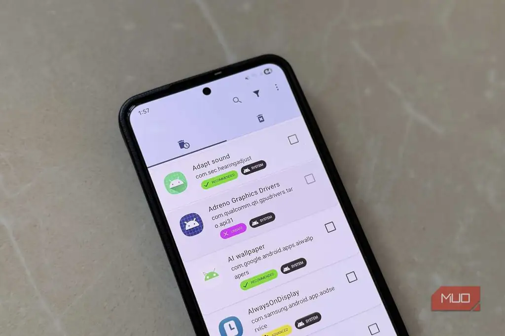 برنامه Canta برای مدیریت برنامههای سیستمی اندروید