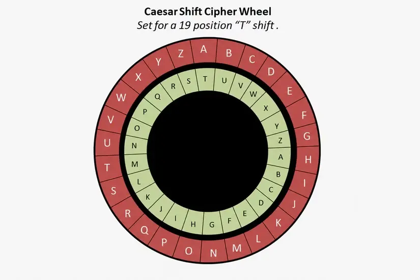 چرخدست رمز Caesar