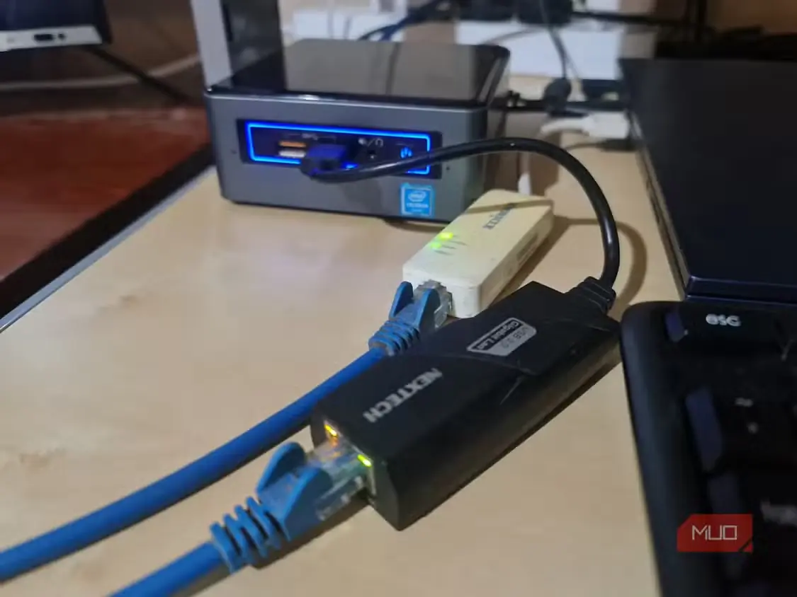 آزمون کابلهای اترنت بین دو آداپتور USB 3.0 بدون سوئیچ یا کراساور