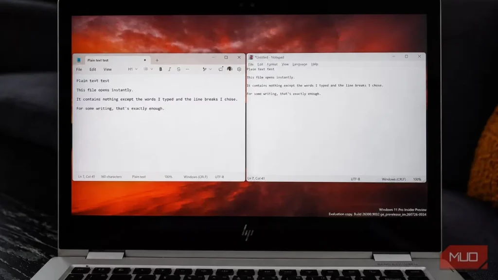 توسعه‌دهنده‌ای Notepad را بدون AI بازسازی کرد و حالا دقیقاً همان نسخه اصلی است